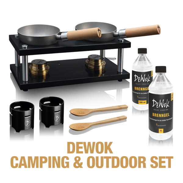Unser bis zu 4 Personen DeWok Camping & Outdoor Spar-Set!