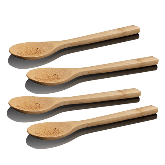 DeKochlöffel aus Bambus 4er Set, robust & hochwertig!